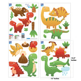 Dinosaur Wall Decals, Nursery, Kids Room 0731, For smooth walls only