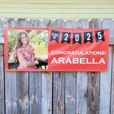 Custom Graduation Banner - 20"h x 48"w - 0742