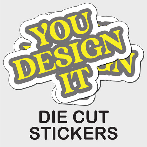 Die Cut Custom Stickers