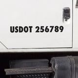 Custom 'USDOT Numbers' - 0540