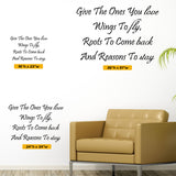 Give The Ones You Love Wall Decal, 0003, Family Wall Decal, Living Room