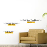 God Bless This Home Wall Decor, 0034, God Bless, Religion, Wall Art