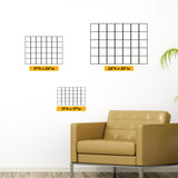 Grid Decal, 0238, Calendar Grid, Planner Grid, Sticker