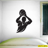 Boys Basketball Shooting Wall Sticker, 0291, Basketball Wall Decal