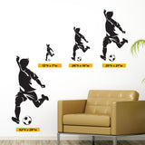 Soccer Player Wall Decal, 0294, Futbol Wall Sticker, Boys Soccer, Girls Soccer