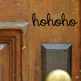 Christmas Door Decoration - HoHoHo Stickers - 0014