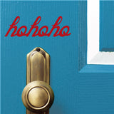 Christmas Door Decorations - HoHoHo Stickers - 0013 - Holiday Decorations