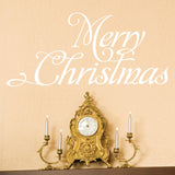 Christmas Decor Wall Decal - 0019 Merry Christmas Decor - Merry Christmas Wall Decor - Christmas