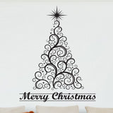 Christmas Decor Wall Decal - 0039 Christmas Decor - Merry Christmas Wall Decor - Christmas