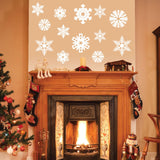 Snow Flake Wall Stickers - 0036 Christmas Decor - Snow Wall Decor - Christmas Ideas - Snow Flakes