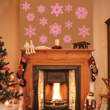 Snow Flake Wall Stickers - 0036 Christmas Decor - Snow Wall Decor - Christmas Ideas - Snow Flakes