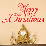 Christmas Decor Wall Decal - 0019 Merry Christmas Decor - Merry Christmas Wall Decor - Christmas