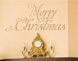 Christmas Decor Wall Decal - 0019 Merry Christmas Decor - Merry Christmas Wall Decor - Christmas